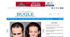 Desktop Screenshot of cvbugle.com